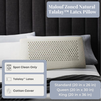 Malouf Zoned Natural Talalay Latex Kissen