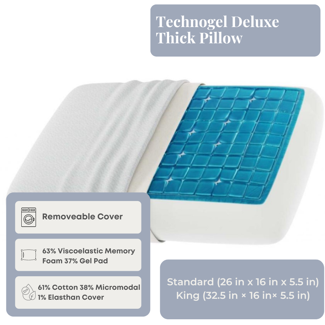 Technogel Deluxe Dicker Kissen