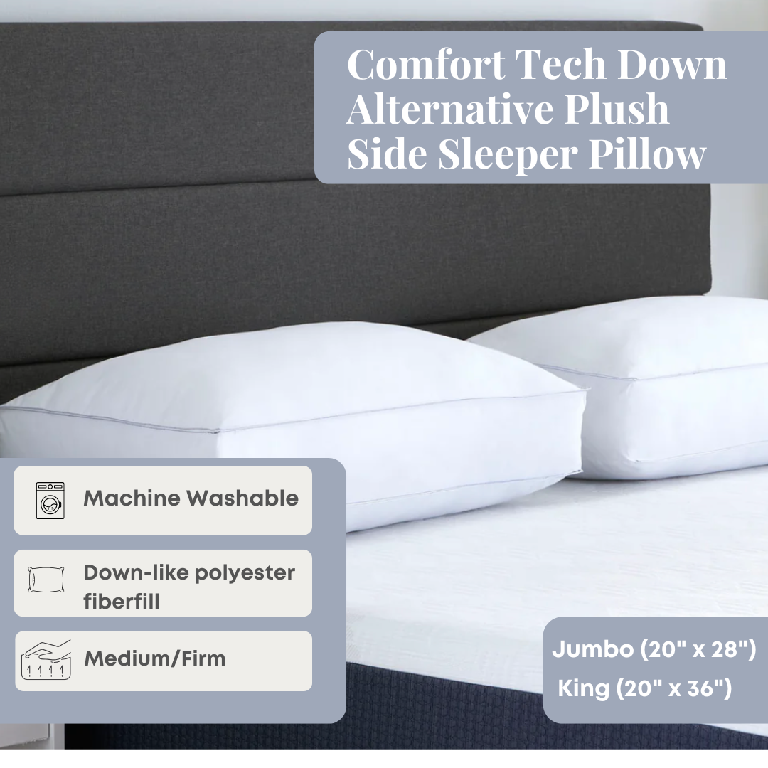 Comfort Tech Down Alternative Plüsch seitliche Schlafanzug