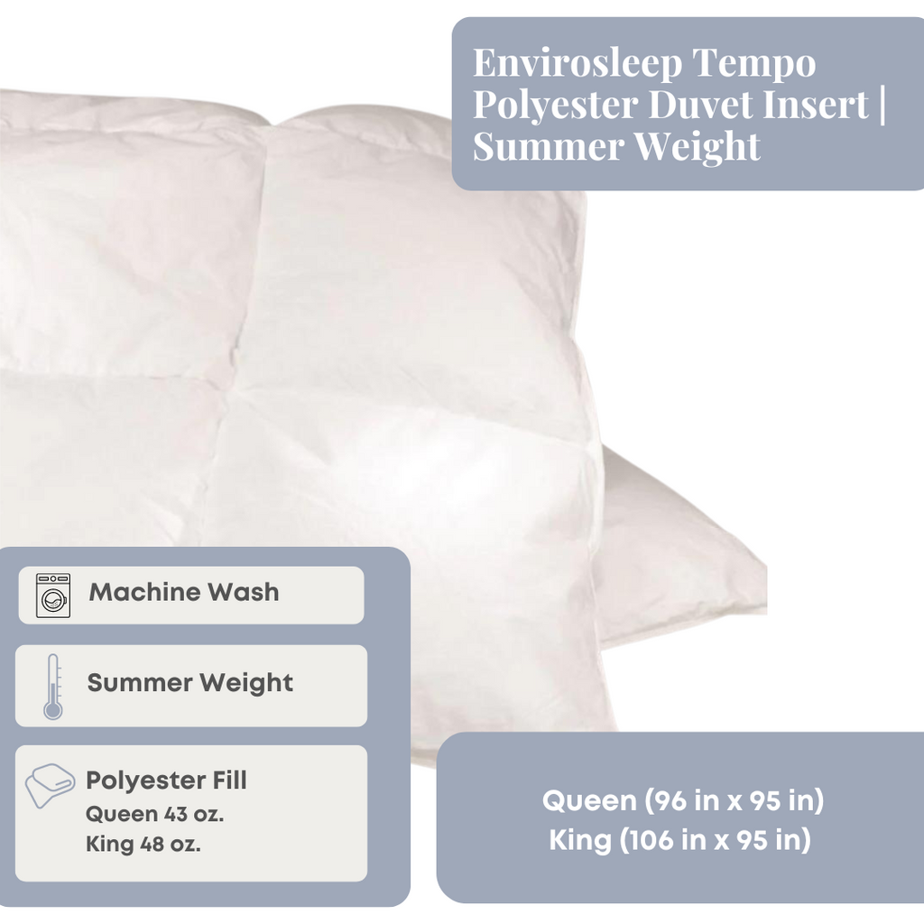 Envirosleep Tempo Polyester Duvet Insert | Sommergewicht