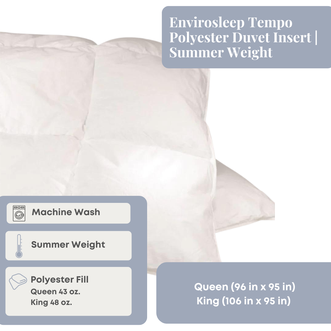 Envirosleep Tempo Polyester Duvet Insert | Sommergewicht