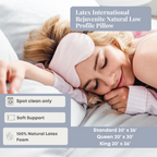 Latex International Rejuvenite Natural Low Profile Kissen