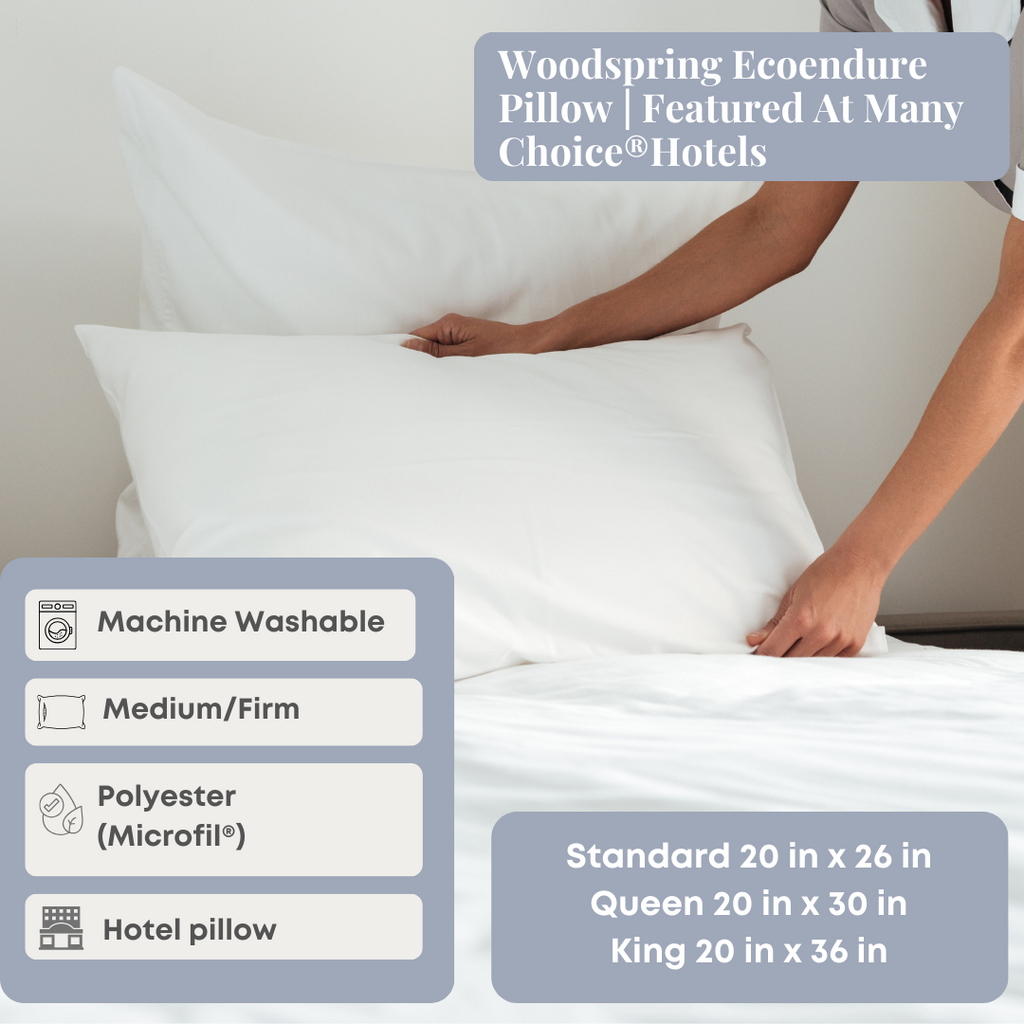 Woodspring Ecoendure Pillow | Ausgestellt in vielen Choice® Hotels