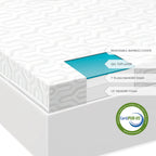 Malouf Isolus 2,5 Zoll flüssiges Gel Memory Foam Topper