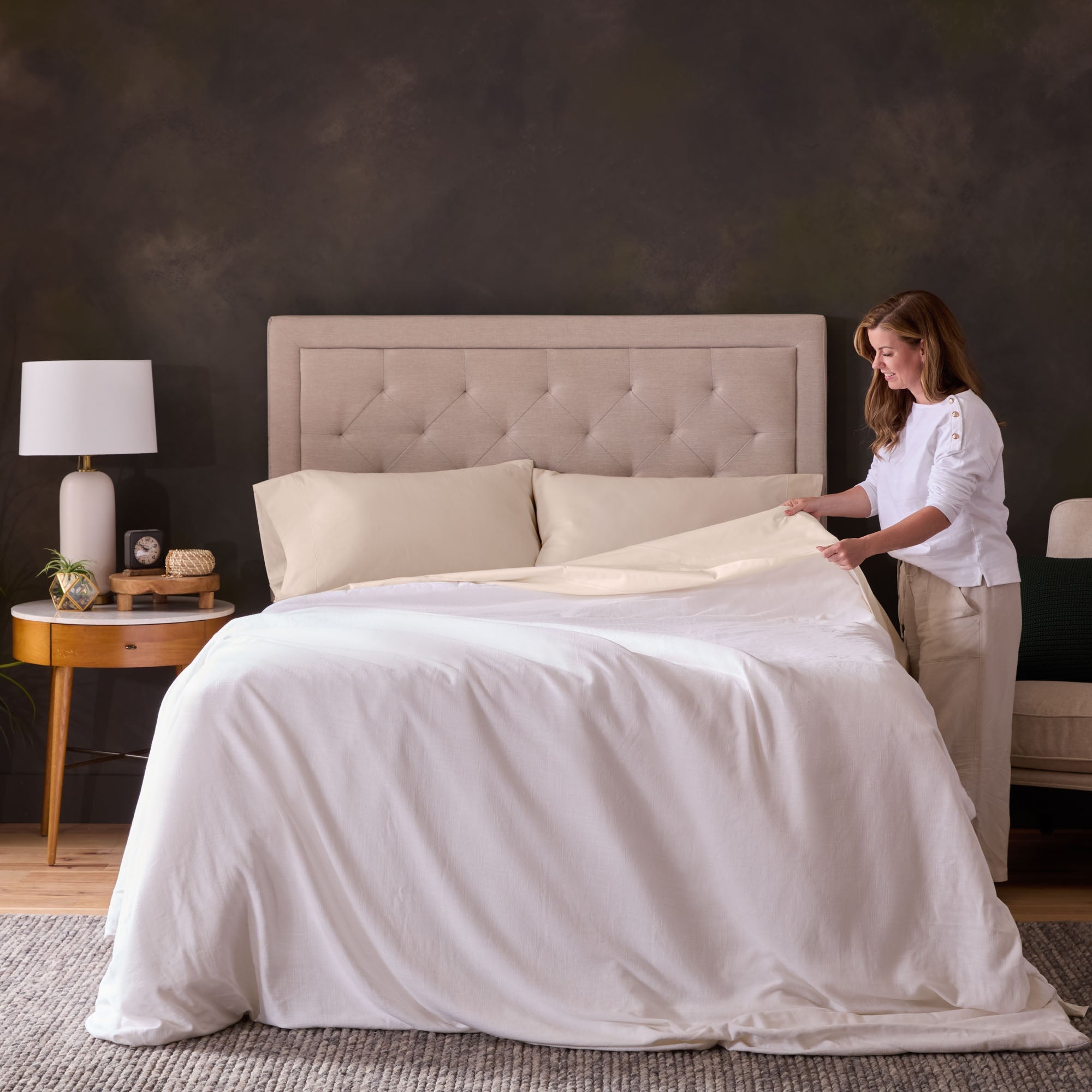 Malouf Classic Cotton Bettlaken-Set