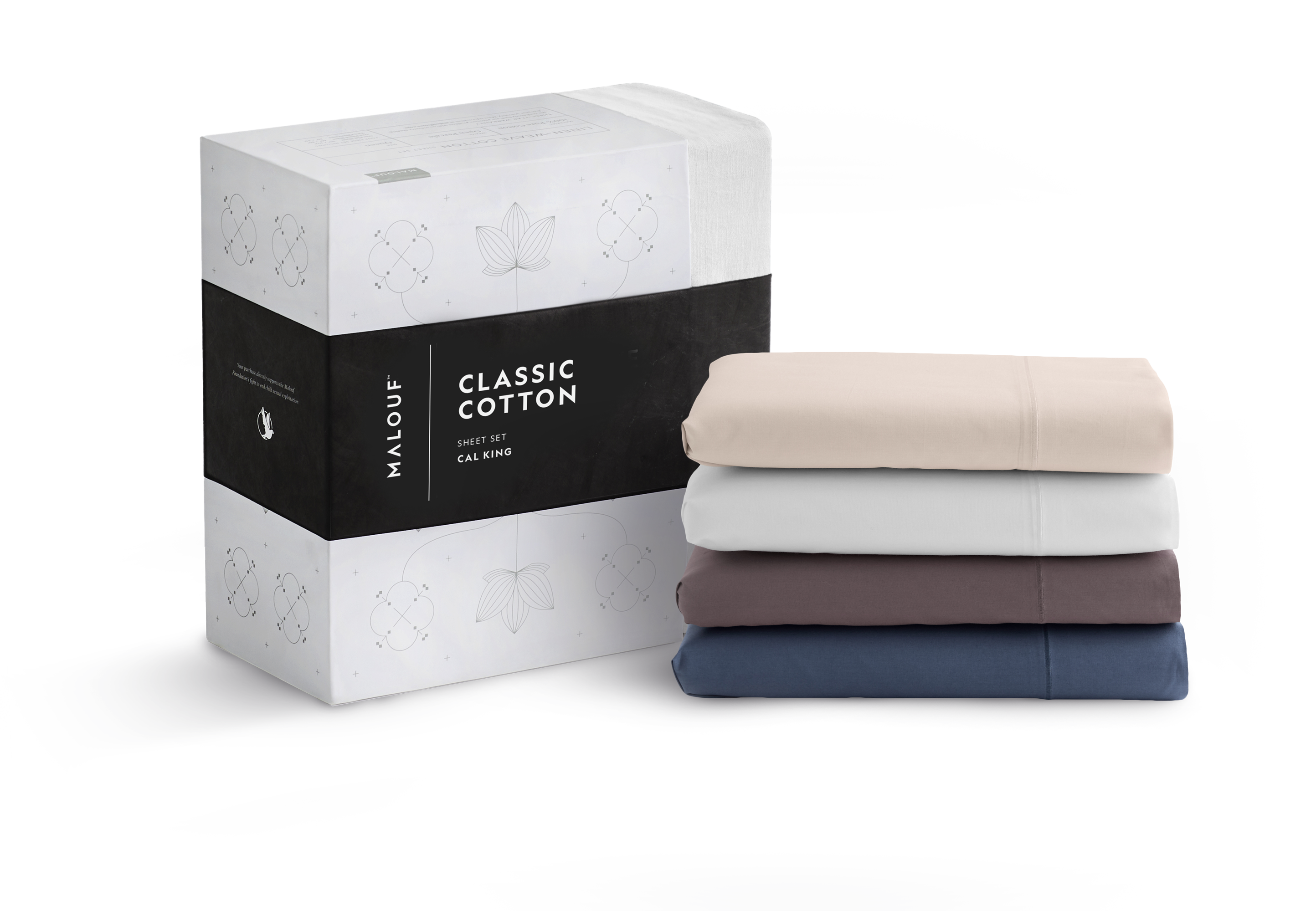 Malouf Classic Cotton Bettlaken-Set
