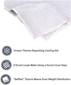 Opulenz Gletscherdecke | Kühlung & Gewichtet