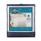 Pacific Coast Feder Satin Trim Blanket | Weiße Gans Down