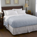 Pacific Coast Feder Satin Trim Blanket | Weiße Gans Down