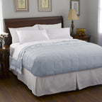 Pacific Coast Feder Satin Trim Blanket | Weiße Gans Down