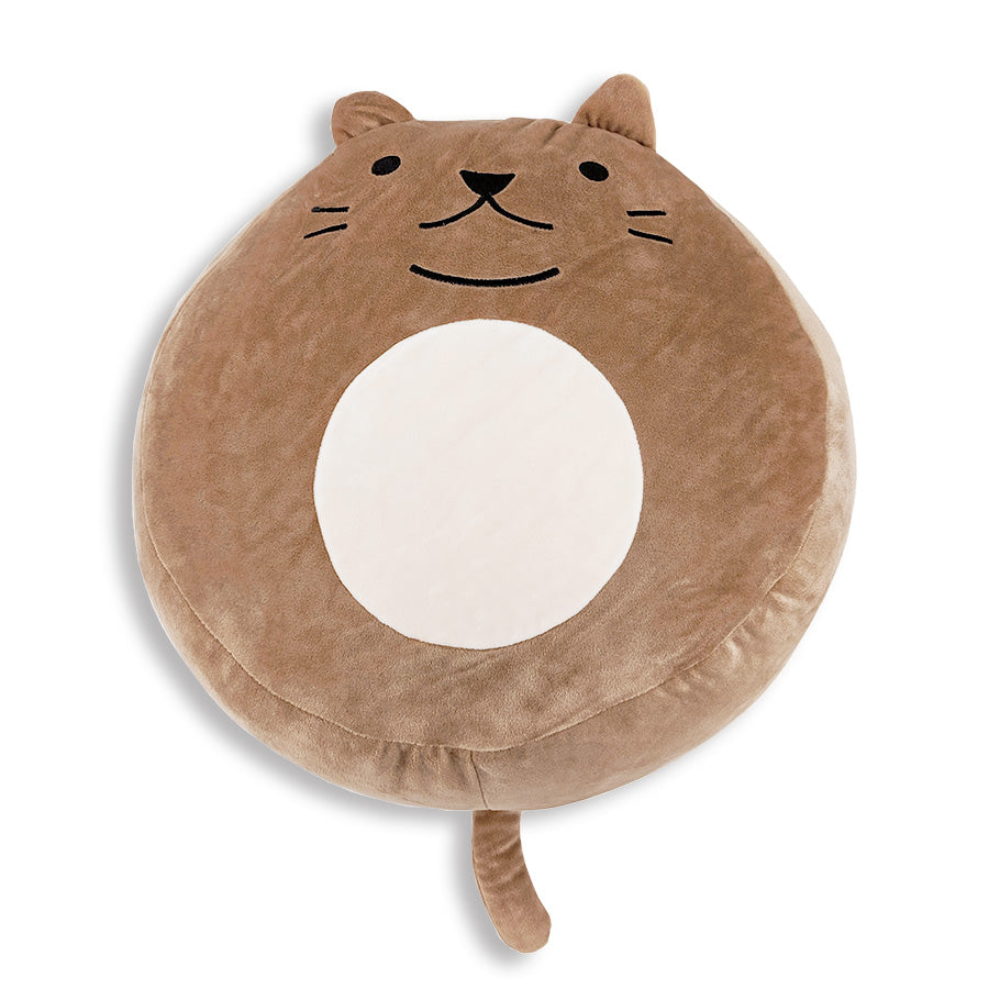 Squishy Polyester Cat Kissen mit Schwanz & Ohren | Purr-cilla Die Katze