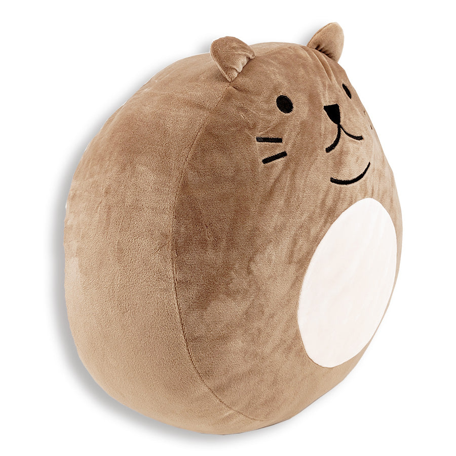 Squishy Polyester Cat Kissen mit Schwanz & Ohren | Purr-cilla Die Katze