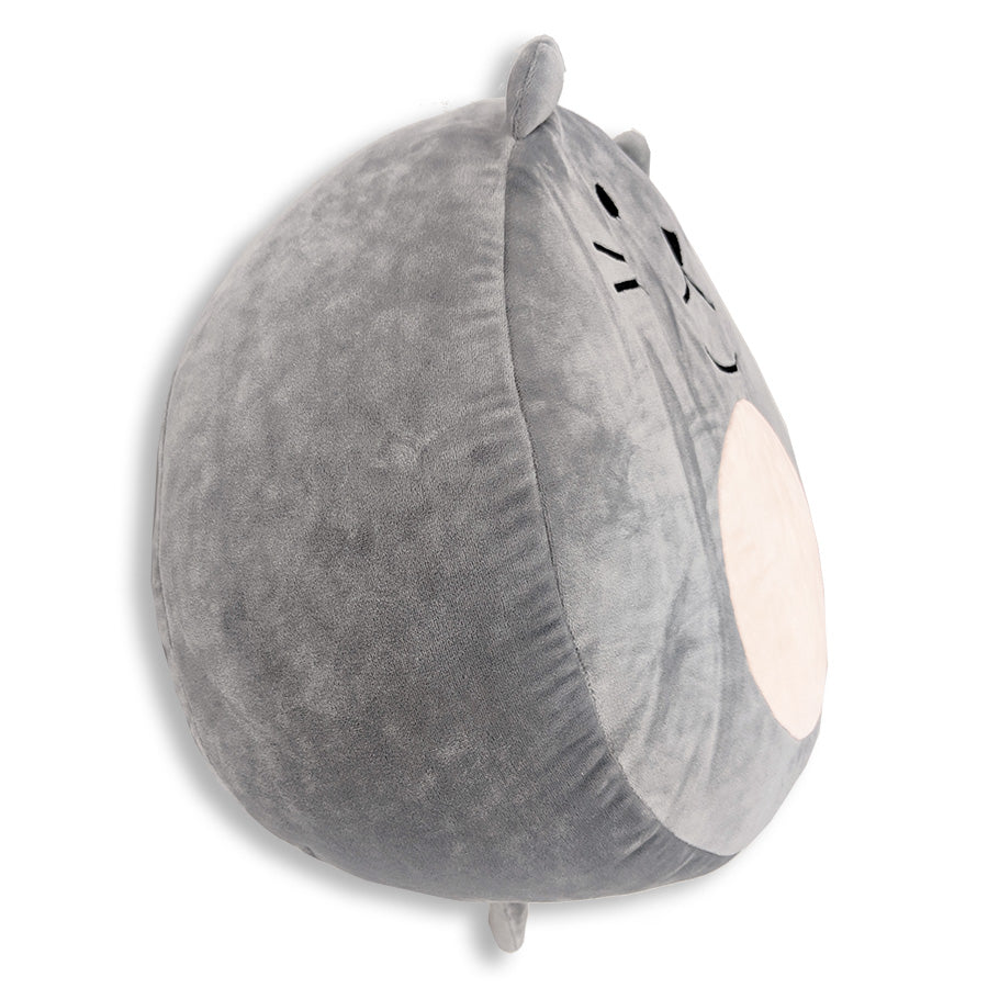Squishy Polyester Cat Kissen mit Schwanz & Ohren | Purr-cilla Die Katze