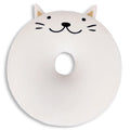 Memory Foam Donut Cat Themed Pillow | Crunches The Cat | Die Katze zerknirscht