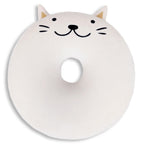 Memory Foam Donut Cat Themed Pillow | Crunches The Cat | Die Katze zerknirscht