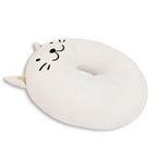 Memory Foam Donut Cat Themed Pillow | Crunches The Cat | Die Katze zerknirscht
