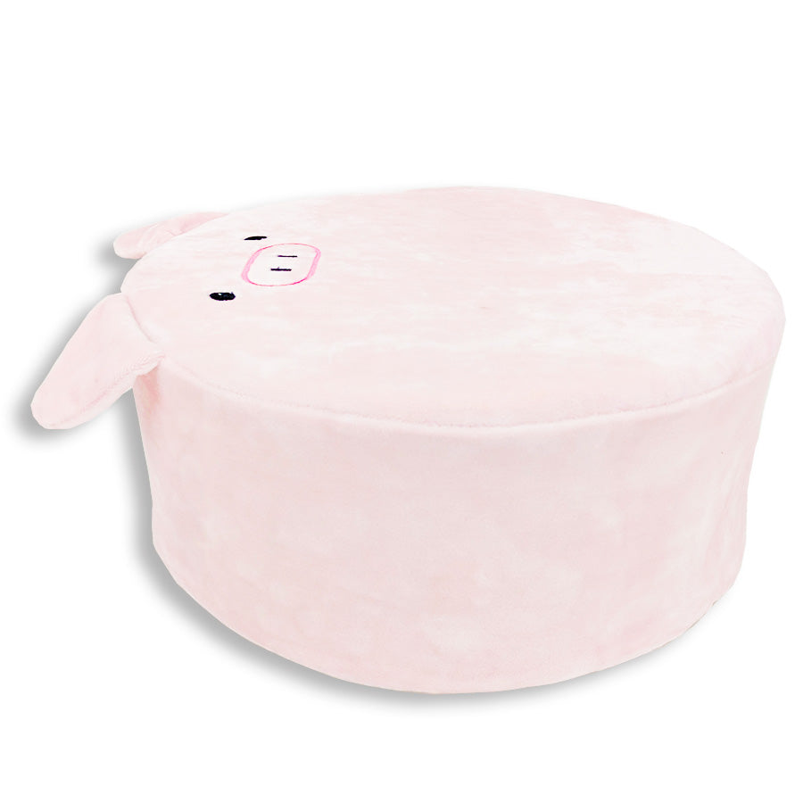 Round Memory Foam Pig Themed Pillow | Olivia The Pig | Das Schwein