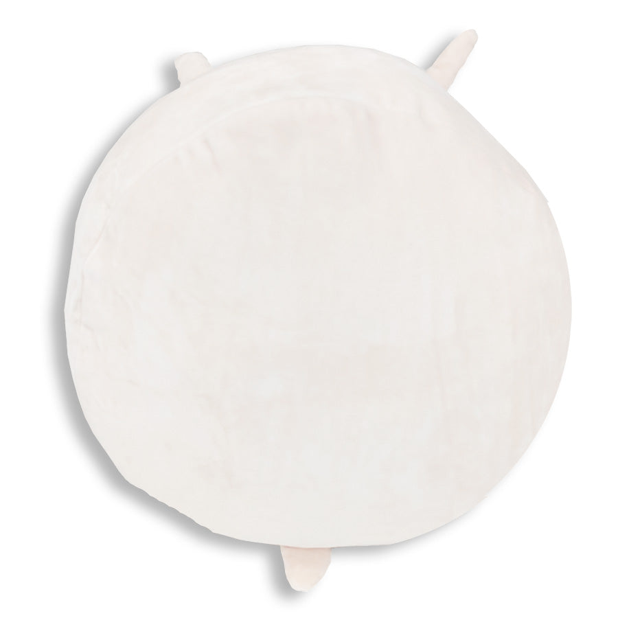 Squishy Bunny Face Kissen mit Floppy Ohren Snowball der Hase