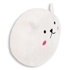Squishy Bunny Face Kissen mit Floppy Ohren Snowball der Hase