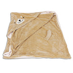 Hooded Animal Blanket für Kinder | Wylie The Dog