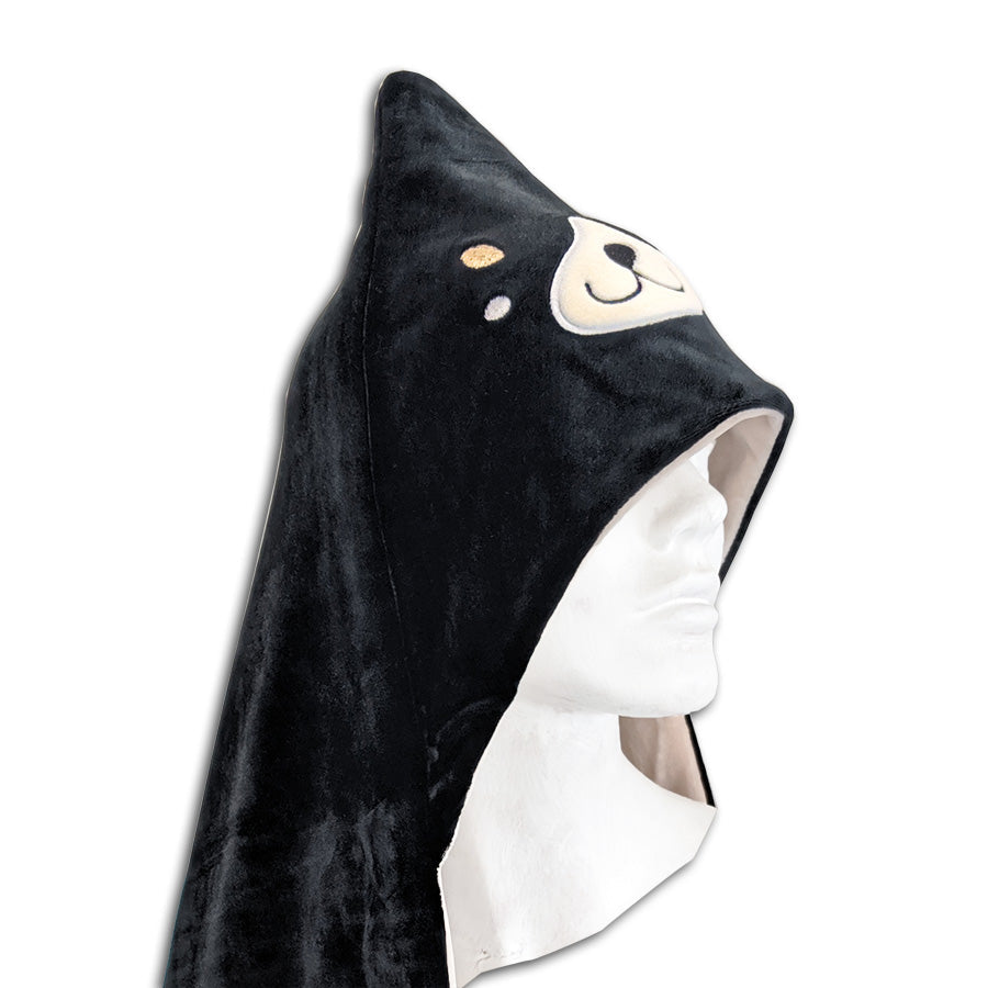 Hooded Animal Blanket für Kinder | Wylie The Dog
