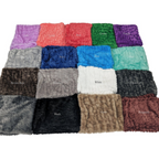 Pillowtex Body Pillow Bezug | Buntes Plüsch-Faux-Pelz