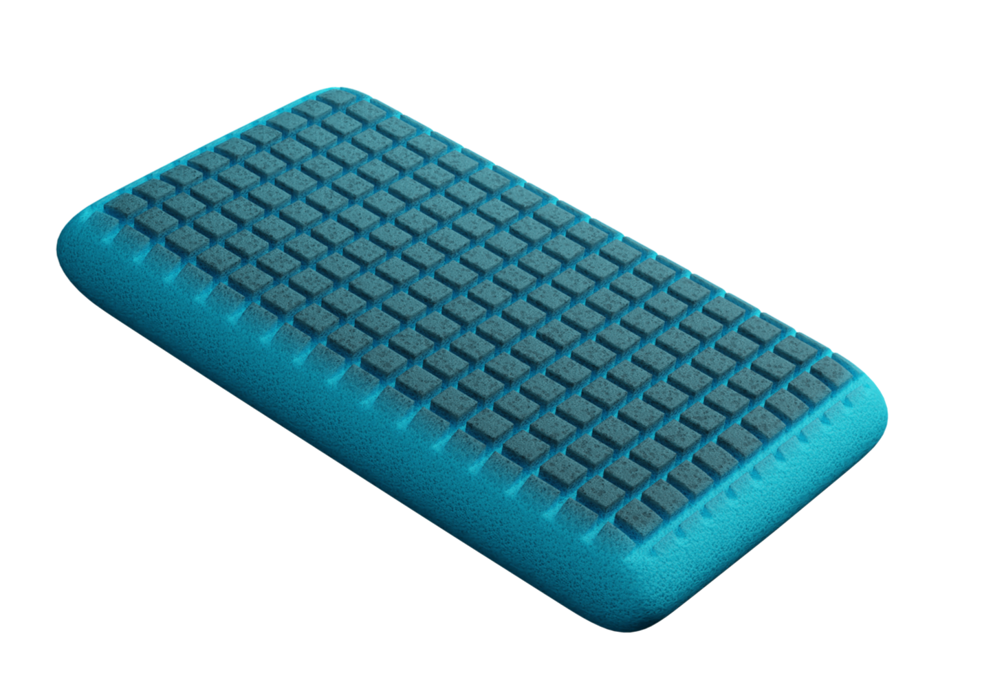 Blu Sleep Ceramo Memory Foam Pillow | Cool, Aerated Foam