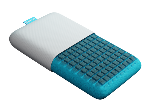 Blu Sleep Ceramo Memory Foam Pillow | Cool, Aerated Foam