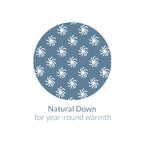 Restful Nights All Natural Down Bettdecke für die ganze Saison