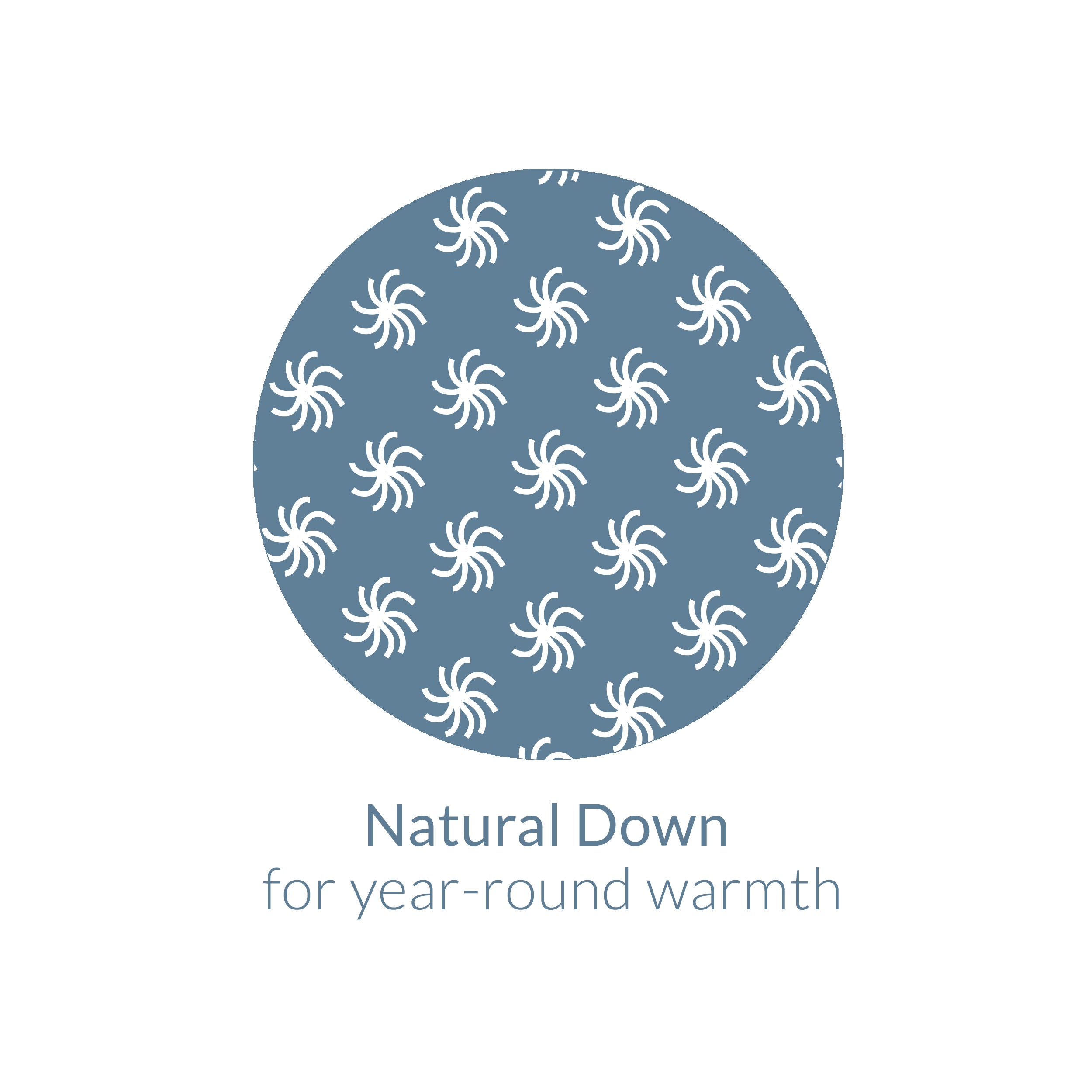 Restful Nights All Natural Down Bettdecke für die ganze Saison