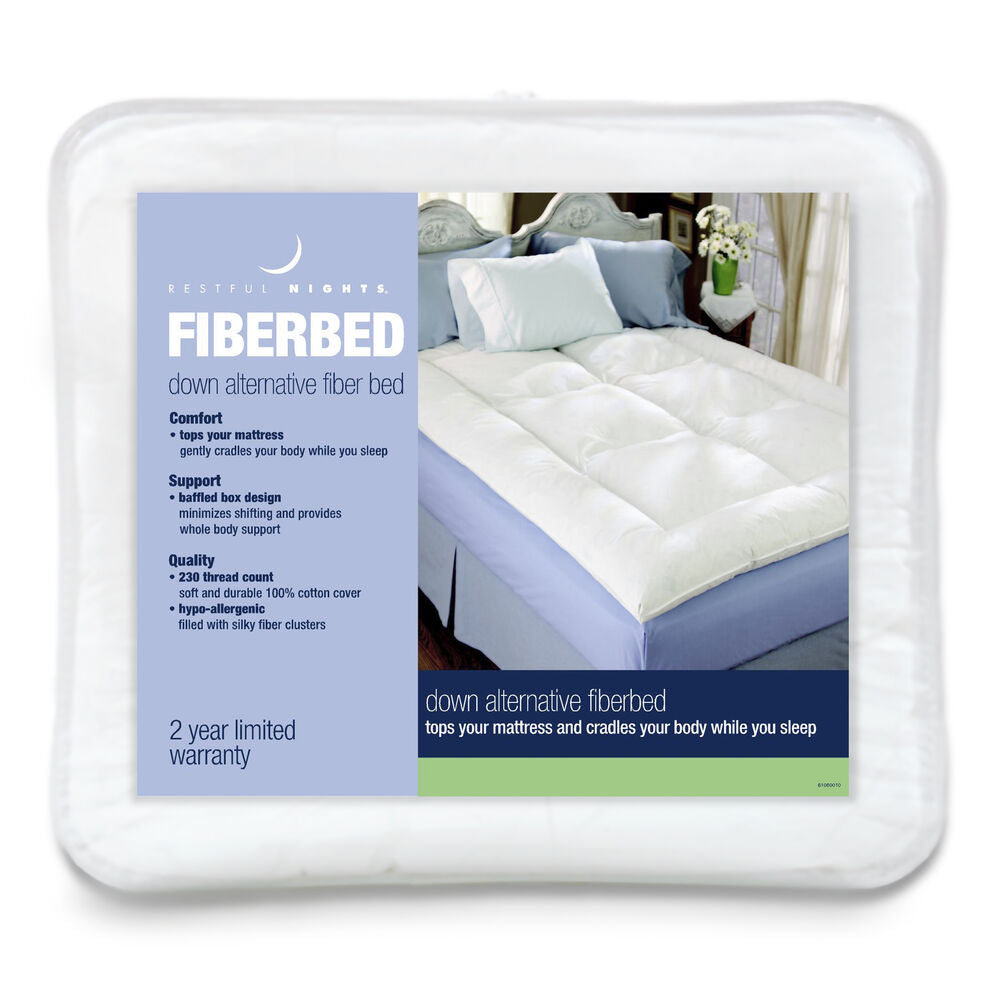 Endverkauf: Restful Nights Down Alternative Fiber Bed