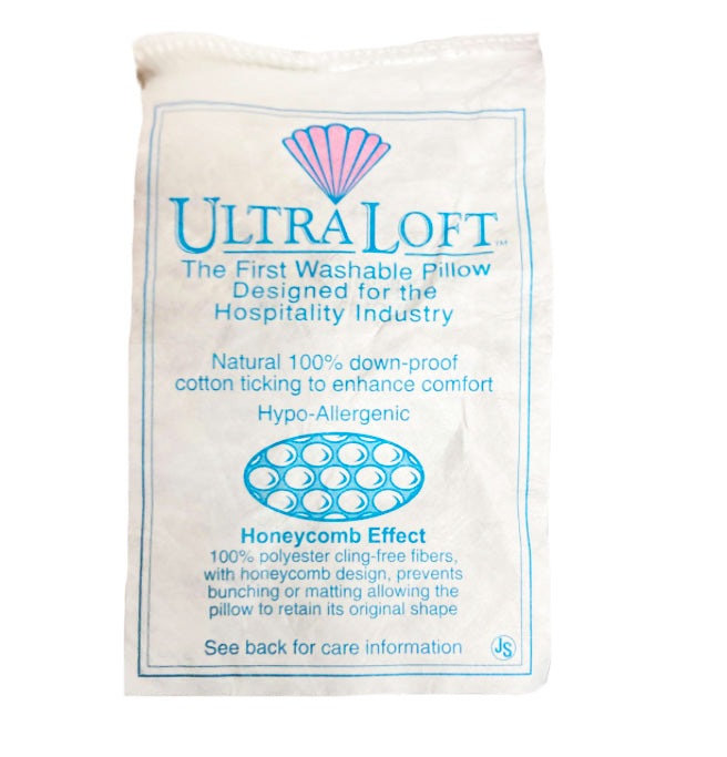 JS Fiber UltraLoft Schwergewicht Windowpane Kissen