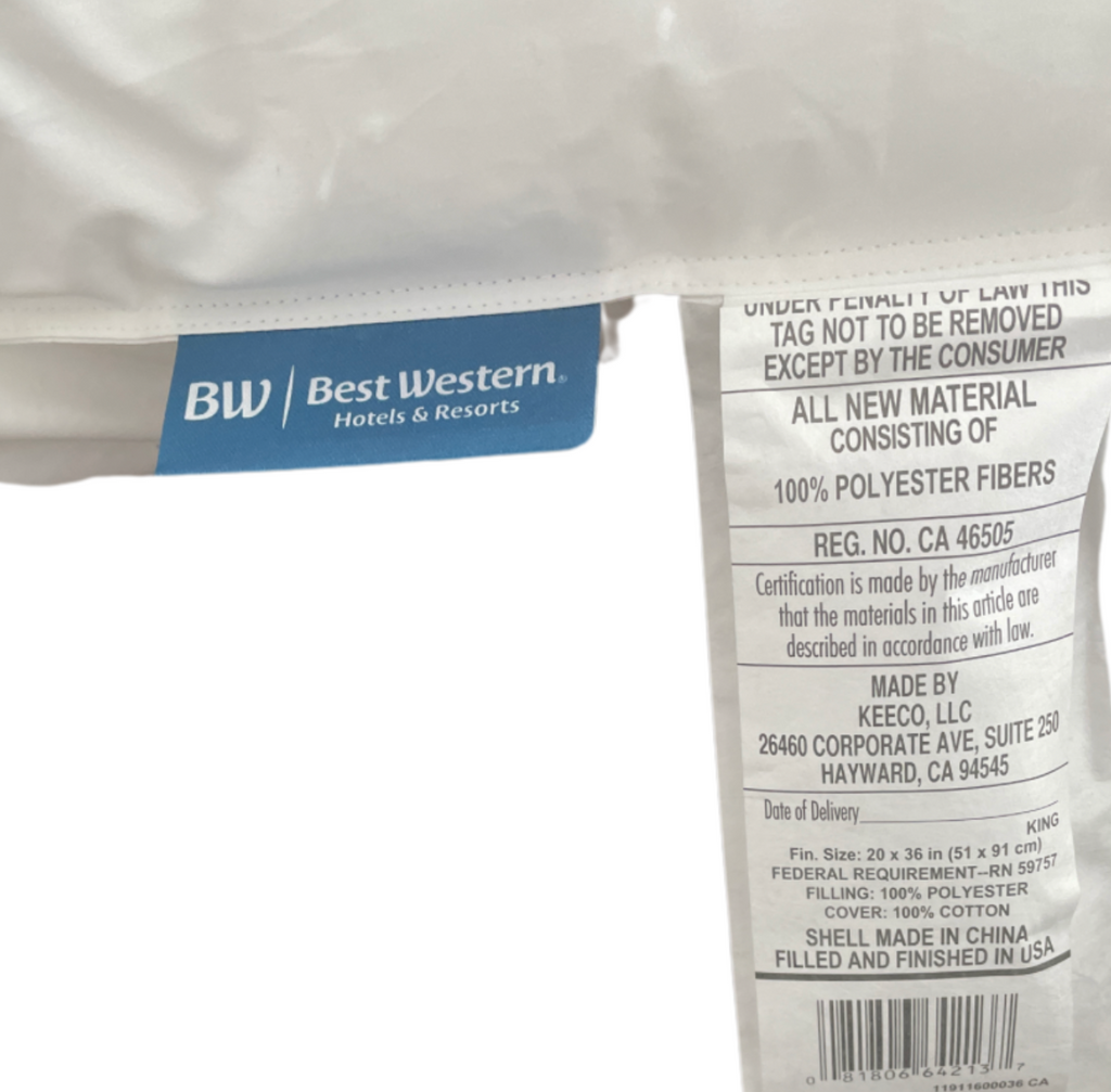 Best Western® Victoria Pillow | Fester Polyester-Pillow