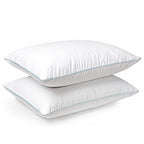 Pillowtex Blau Cord Pillow | Eindimensionales Polyester-Pillow