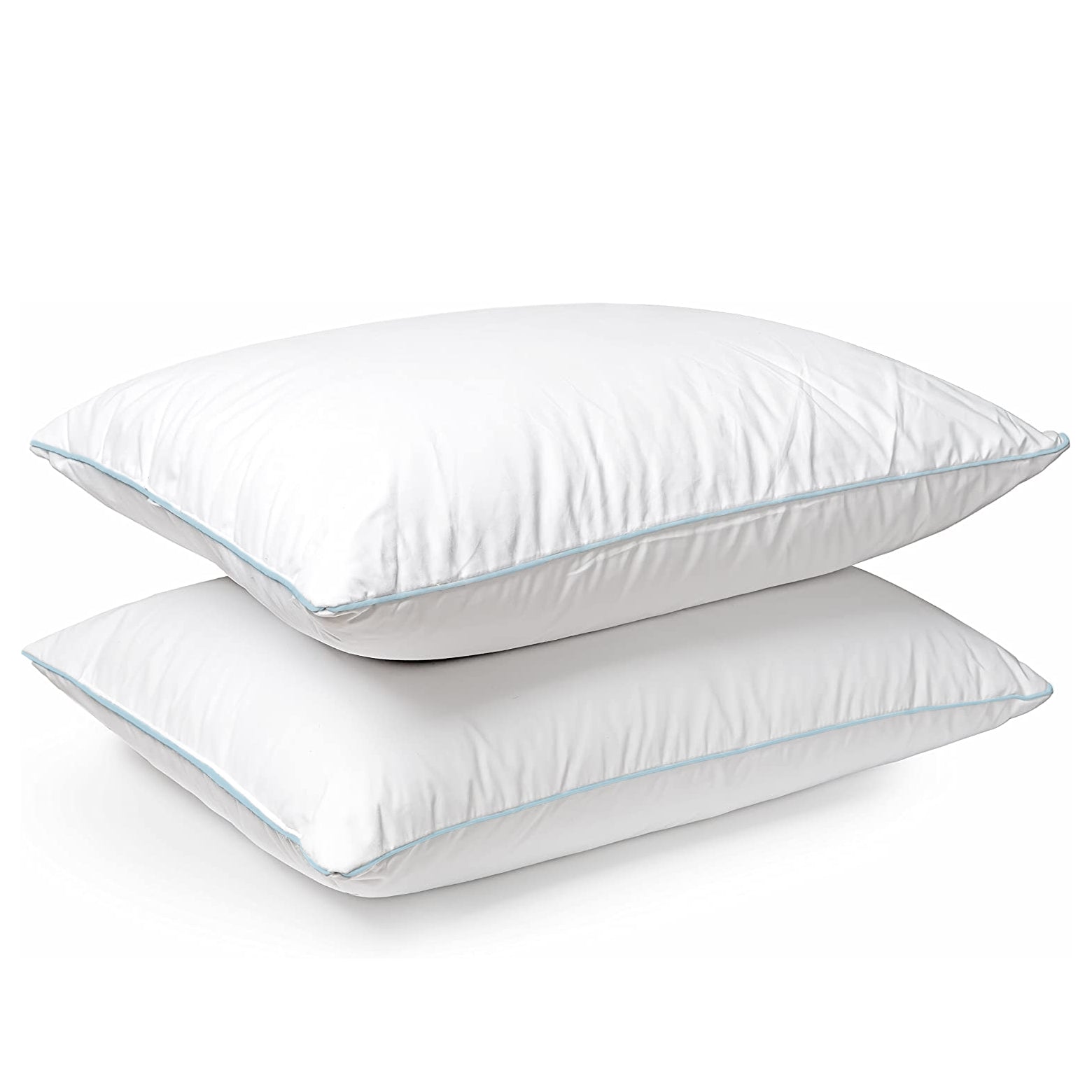 Pillowtex Blau Cord Pillow | Eindimensionales Polyester-Pillow