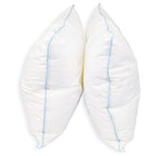 Pillowtex Blau Cord Pillow | Eindimensionales Polyester-Pillow