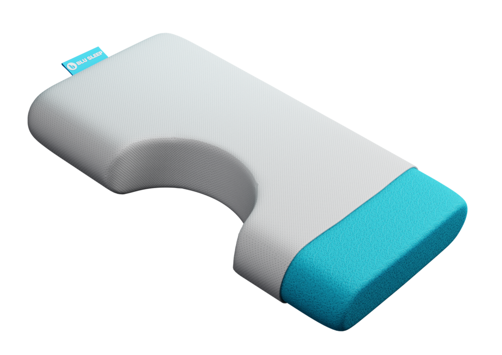 Blu Sleep Ceramo Memory Foam Pillow | Cool, Aerated Foam