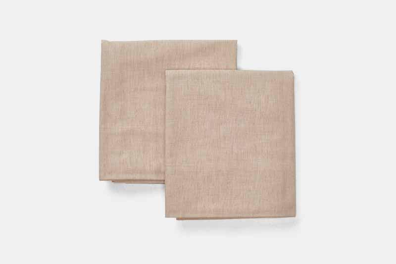 Farbige Baumwollbett Kissenbezüge - Natural Heirloom Cotton, American Made