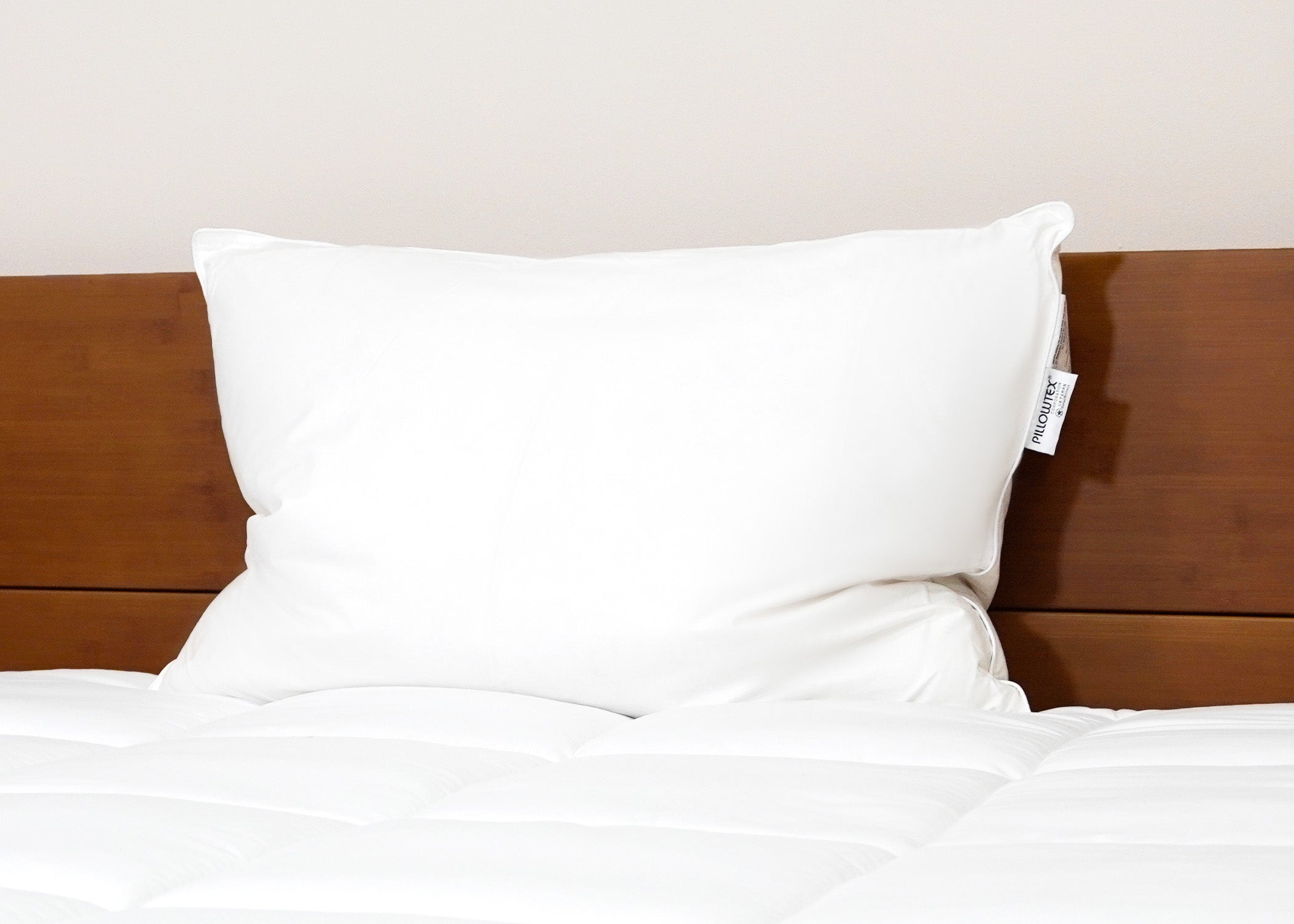 Pillowtex Weiße Entendaunen & Feder Kissen | 75% Feder / 25% nach unten