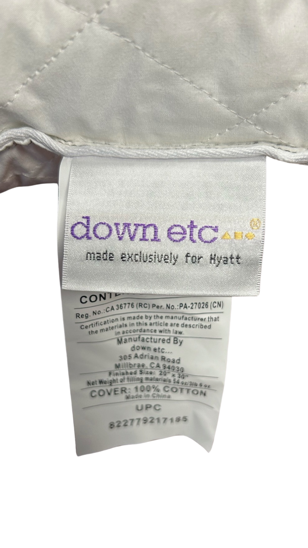 Diamond Support Feder & Down Kissen | Extra-Firm