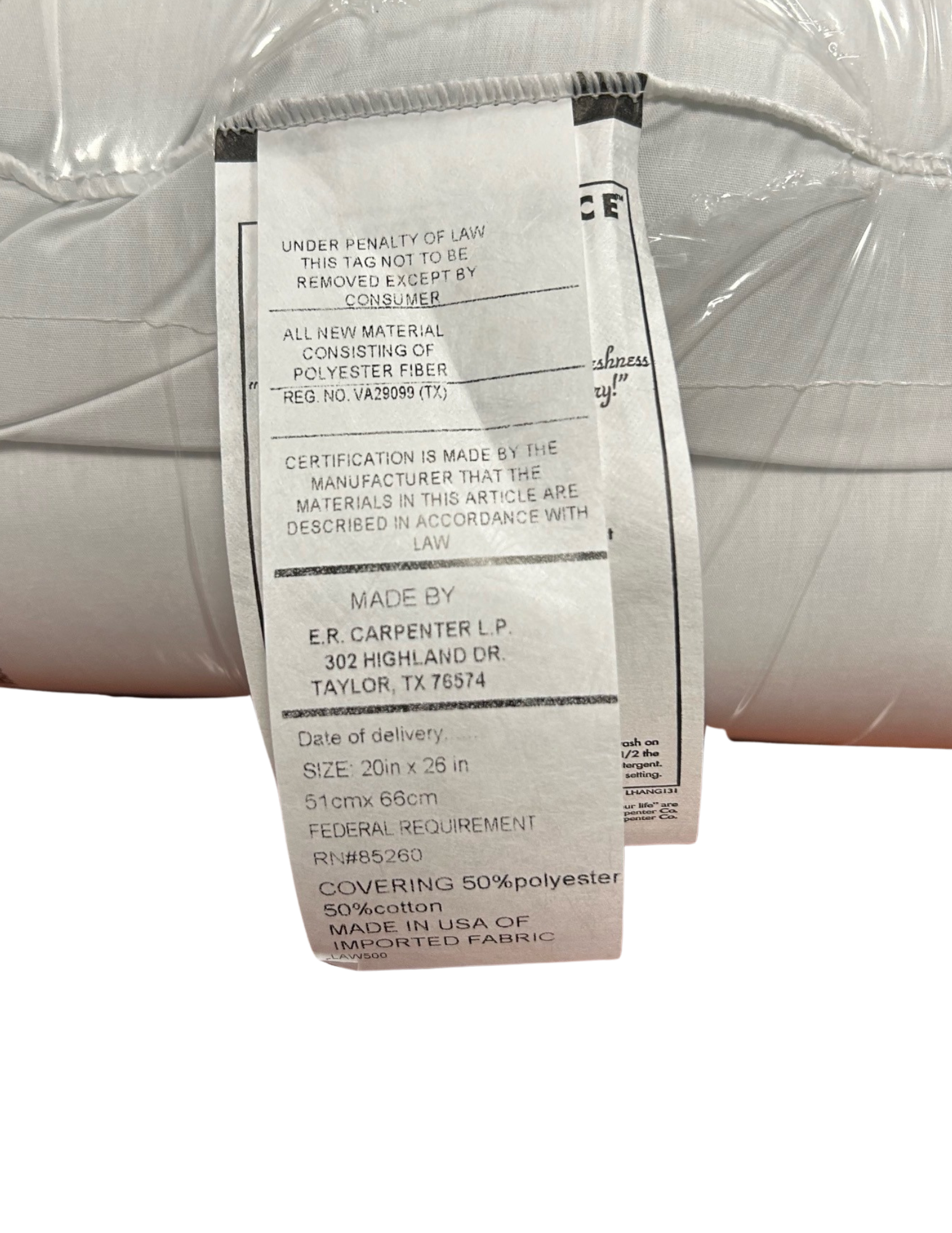 Perfect ChoiceTM Gold Pillow von Carpenter Co. | Hergestellt in USA