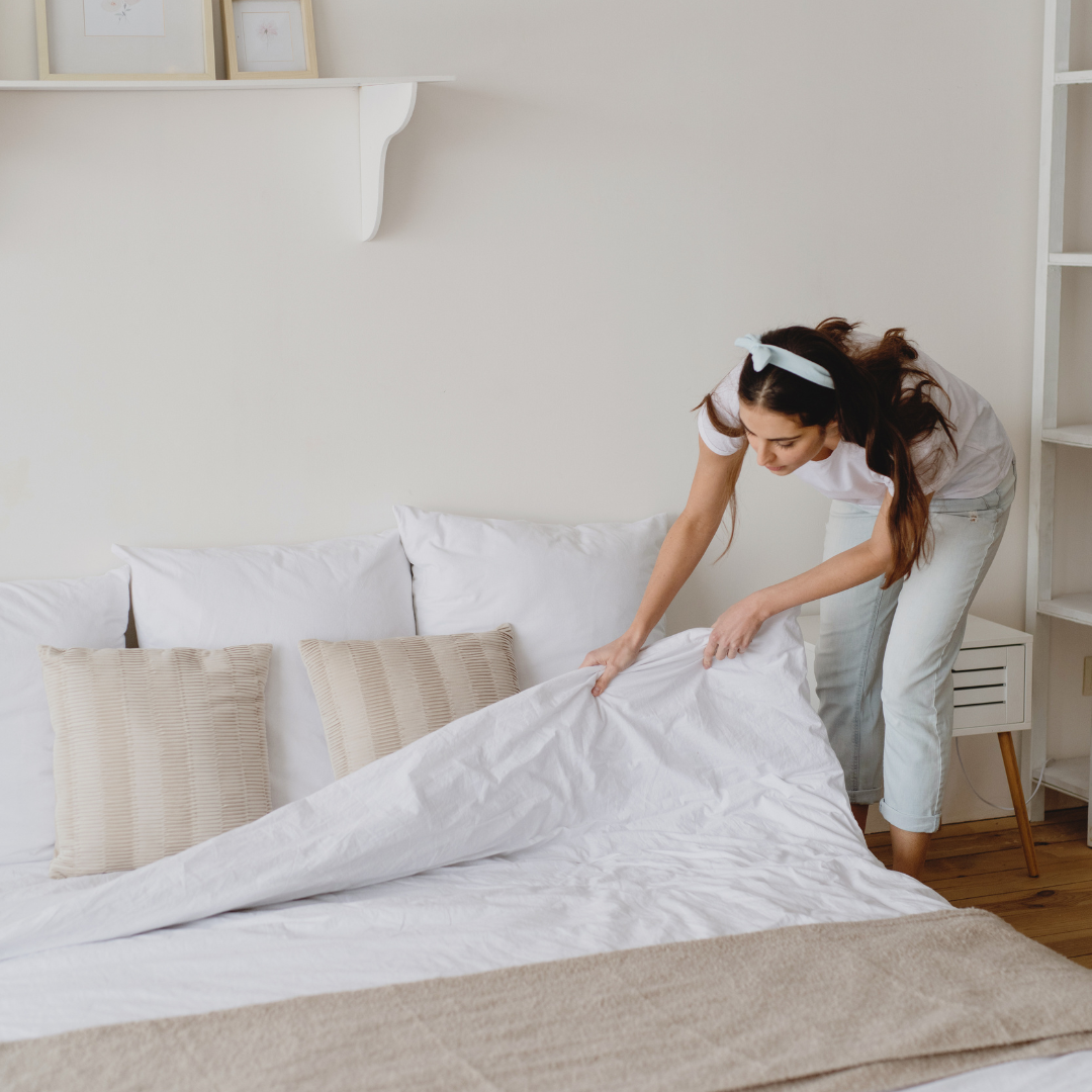 Pillowtex Duvet Bezug | Faltenresistente Baumwollmischung