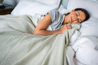 Herringbone Weben Blanket | Organische Baumwolle Hergestellt in USA