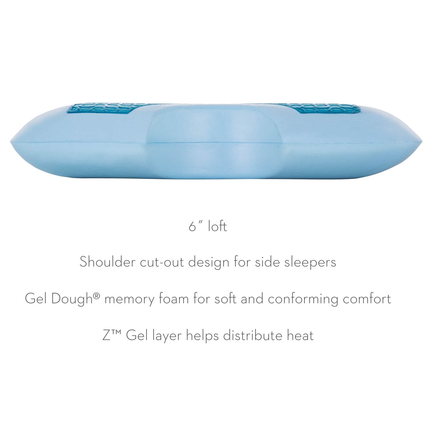 Malouf Schulter Gelteig + Z Gel Kissen