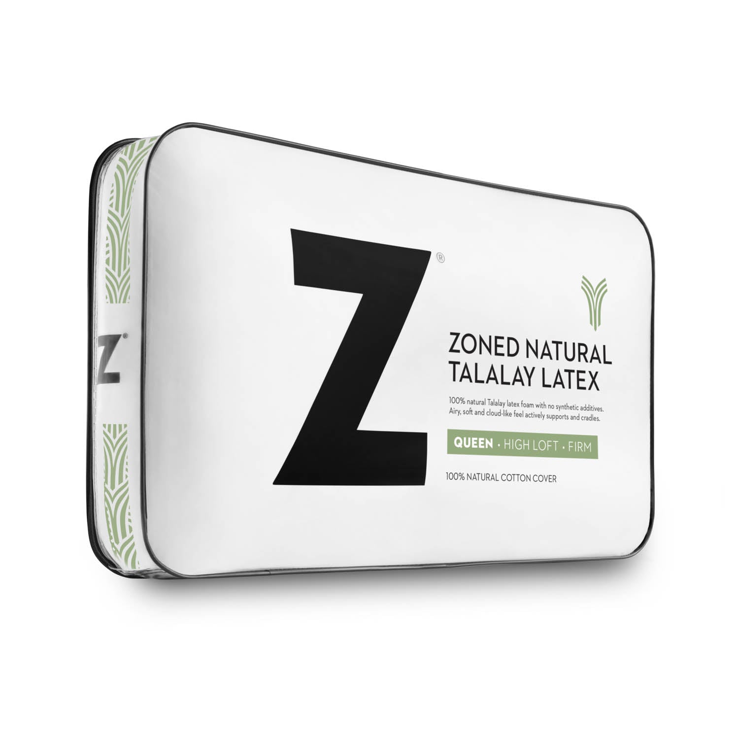 Malouf Zoned Natural Talalay Latex Kissen