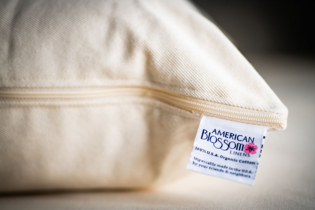 American Made Wolle gefüllt Kissen - Bio-Baumwolle, verstellbare Festigkeit