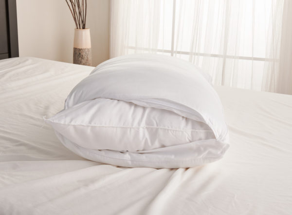 Carpenter Co. Dual Layered Comfort Pillow | Extra-Firm-Unterstützung
