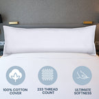 Pillowtex Body Pillow Bezug | 100% Baumwolle