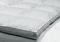 Down Etc. Doppelschicht-Bafflebox mit Federbett