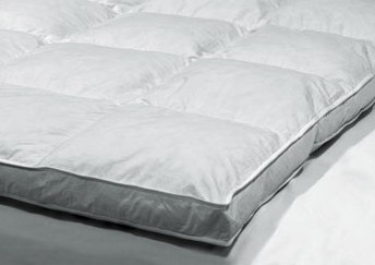 Down Etc. Doppelschicht-Bafflebox mit Federbett